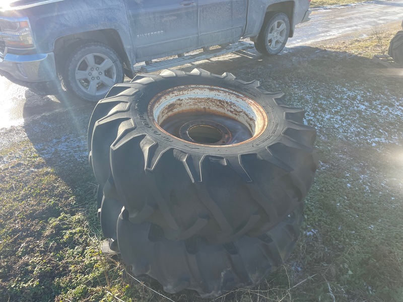 Parts and Tires  Tires + Rims ~ 18.4-26 Photo